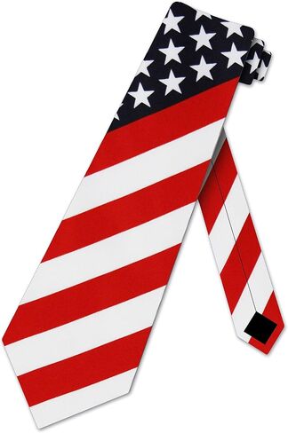Three Rooker Mens FLAG ties American Flags Necktie in Saudi Arabia