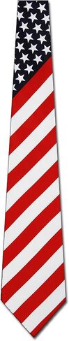 Three Rooker Mens FLAG ties American Flags Necktie in Saudi Arabia