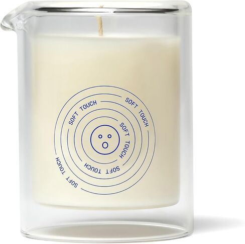 Dame Products Massage Oil Candle, Plant-Based Skin & Body Candle for Relaxing Massage, Moisturizing & Calming Aromatherapy Candle with Kava Kava, Vegan, Non-Toxic, Benzoin, Guaiac Wood & Sandalwood in Saudi Arabia