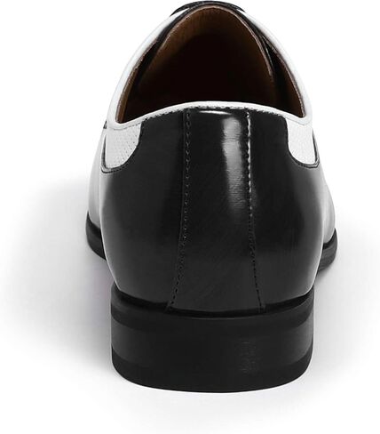 AUSTIN MILL Men's Two Tone Oxford Dress Shoes Lace-Up Formal Shoe for Business Wedding Party in Saudi Arabia