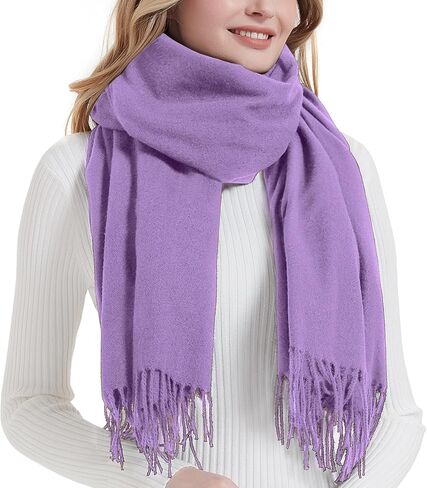 Landisun Scarf for Women Winter Soft Shawl Wrap Large Warm Fashion Blanket for Evening Dress Wedding Gifts in Kuwait