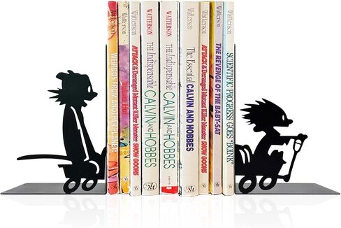 C&H Inspired Kids Bookends, Decorative Bookends for Kids Bookshelves, Cartoon Style Book Stoppers for Children Room, Fun Reading Decor Gift in Saudi Arabia