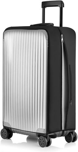 No Disassembly Suitcase Covers for Luggage - Clear PVC Luggage Cover, Transparent Suitcase Protector Cover Fit 19-30 Inch in Saudi Arabia