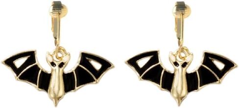 Aloha Earrings Non Pierced Gold Tone Clip On Halloween Dangling Earrings in Kuwait