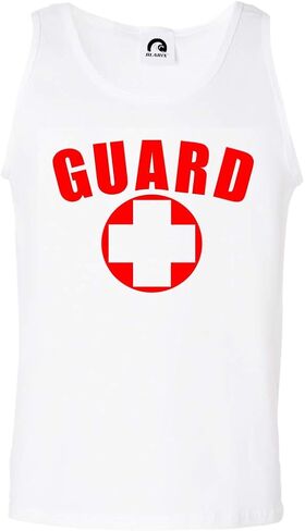 Guard Tank Top (White, Large) in Saudi Arabia