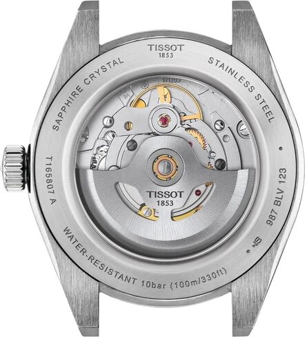 Tissot Gentleman 38mm, Swiss Automatic Watch for Men, Stainless Steel Case, Silver Dial, T1658071103100 in Kuwait