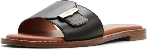 G.H. Bass & Co. Women's Cleo Leather Slide Sandal in Saudi Arabia