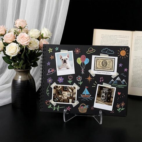 SynHHergyx 2 PCS Acrylic Plate Stand Clear Acrylic Easel Display Stand with Deep Support Shelves Display Holder for Card, Frame, Picture, Magazine, Book, CD 3 × 2.6 × 2.2 Inch in Saudi Arabia