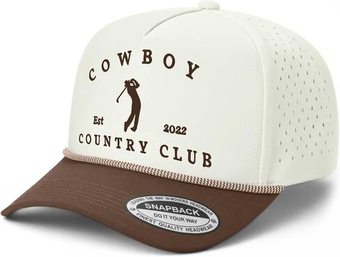 BROTHER TRUCKERS Cowboy Perforated Golf Hat in Kuwait