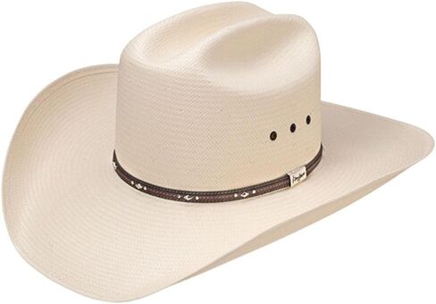 Resistol Unisex George Strait By Kingman 10X Straw Cowboy Hat - RSKNGK-304281 6 3/4 Natural in Kuwait