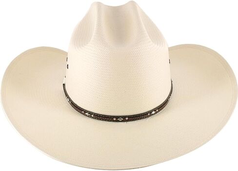 Resistol Unisex George Strait By Kingman 10X Straw Cowboy Hat - RSKNGK-304281 6 3/4 Natural in Kuwait