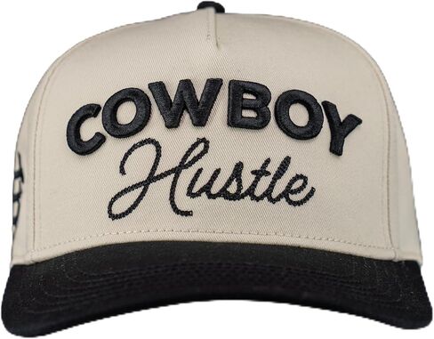 Lane Frost Cowboy Hustle Grit Cap Off-White in Kuwait