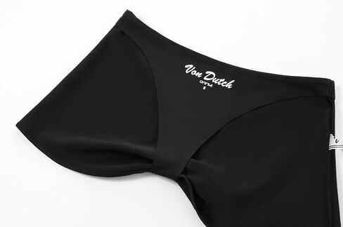 Von Dutch Women's Mini Skirt — Y2K High-Waist Bodycon Short Skirt with Logo Branding and Soft Stretch Fit in Saudi Arabia