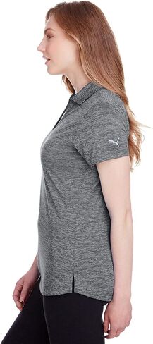 Puma Golf Ladies' Icon Heather Polo M QUIET SHADE in Kuwait