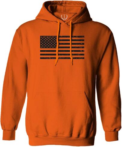0023. United States of America Vintage American Flag USA us Military Patriotic Style Sweatshirt Pullover Hoodie in Kuwait