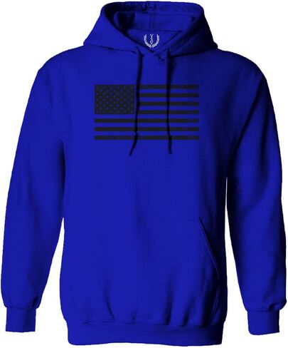 0023. United States of America Vintage American Flag USA us Military Patriotic Style Sweatshirt Pullover Hoodie in Kuwait