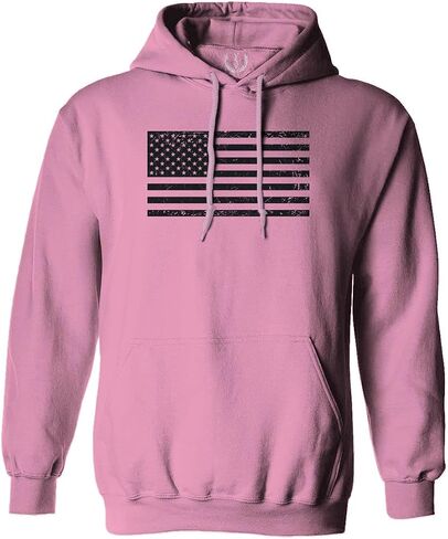 0023. United States of America Vintage American Flag USA us Military Patriotic Style Sweatshirt Pullover Hoodie in Kuwait