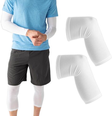 Wrap-E-Soothe AD Rescuewear Eczema Arm and Leg Sleeves - Nighttime Comfort for Adults and Teens - Breathable Leg and Arm Wrap - Eczema Itch Relief - Ultra-Soft and Soothing TENCEL™ Fabric (Small) in Saudi Arabia