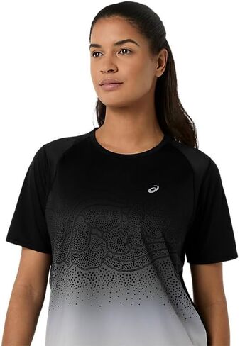 ASICS Women's Road Fade SS TOP Running Apparel in Kuwait