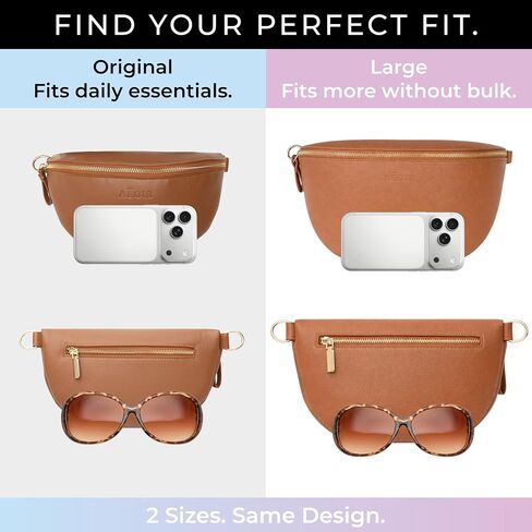 Leather RFID Anti Theft Sling Bag for Women, Pickpocket Proof Travel Crossbody Bag, RFID Blocking Crossbody Purse for Women in Kuwait
