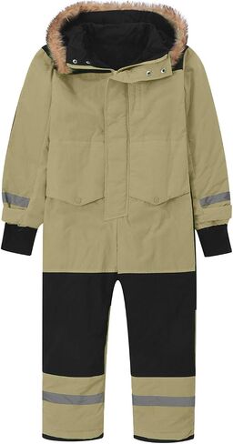 Snowsuit for Boys Girls One Piece Waterproof Windproof Snow Suits Kids Winter Outdoor Overalls Snowboarding Ski Suit in Saudi Arabia