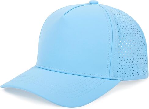Baseball Cap Quick Dry Breathable Mesh Snapback Hat Adjustable Performance Sun Protection for Women Men in Kuwait