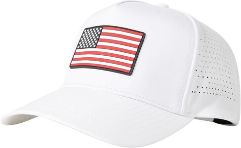 TOP-EX Performance Baseball Hat for Men Water Resistant Golf Cap Running Cooling Snapback Laser Perforated in Kuwait