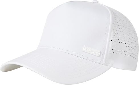 TOP-EX Performance Baseball Hat for Men Water Resistant Golf Cap Running Cooling Snapback Laser Perforated in Kuwait