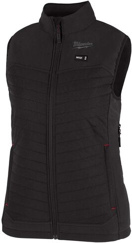 Milwaukee M12 Womens Heated AXIS Vest Kit, Black, Large in Kuwait