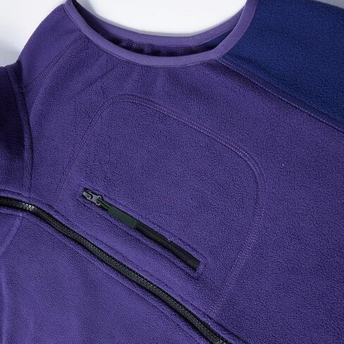 Women's Fleece Vest, Full-Zip Sleeveless Gilet with Stand Collar and Zipper Pockets, Warm Lightweight Jacket in Kuwait
