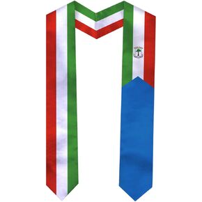 Graduation Sash Satin Scarf 72" Stole for Abroad Student International Study Class in Saudi Arabia