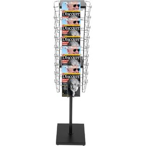 360°Rotating Magazine Rack Floor,Brochure Display Stand Magazine Displa Holder for Retail, Office & Trade Shows in Saudi Arabia