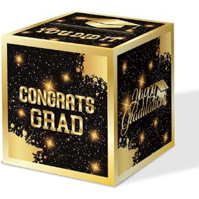 Pink 2026 Graduation Party Decorations Congrats Grad Card Box, Rose Gold Graduation Party Decorations Graduation Money Card Boxes Holder Graduation Gift Party Favors Decor Party Supplies in Saudi Arabia