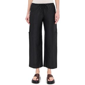 DONNI. Women's The Silk Taffeta Drawstring Cargo Pants in Saudi Arabia