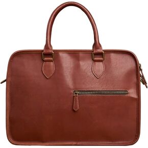 Men's Genuine Leather Bag Men's Briefcase Office Bags For Men Bag Man's Laptop Bags Male Briefcase Handbag in Saudi Arabia