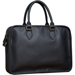 Genuine Leather Bag Men's Briefcase Office Bags For Men Bag Man's Laptop Bags Male Briefcase Handbag in Saudi Arabia