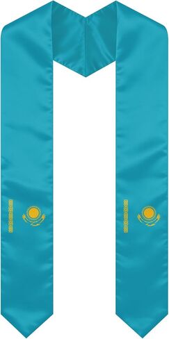 وشاح التخرج كازاخستان سرق الدراسة الدولية في الخارج للجنسين وشاح التخرج علم كازاخستان in Kuwait