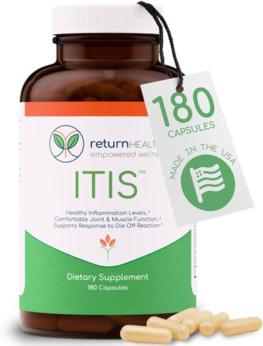 ITIS | Joint Discomfort Support | Nerve Support Supplement | Joint and Muscle Supplements | Celery Seed, Curcumin, Bromelain & More | Pure, Nature-Derived, Plant-Based, 180 caps in Saudi Arabia