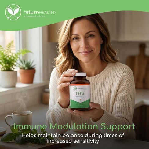 ITIS | Joint Discomfort Support | Nerve Support Supplement | Joint and Muscle Supplements | Celery Seed, Curcumin, Bromelain & More | Pure, Nature-Derived, Plant-Based, 180 caps in Saudi Arabia