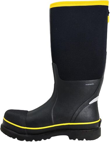 Dryshod Brute Knee High Steel Toe Work Safety Boots|Waterproof | Slip Resistant | Rubber | Black in Kuwait