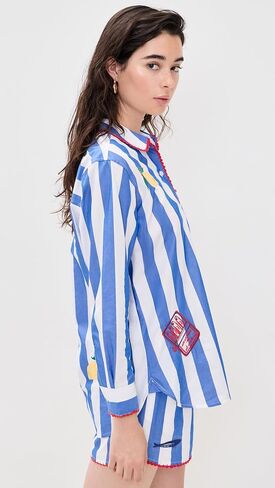 قميص Rails النسائي x Giadzy Elsa بأزرار سفلية in Kuwait