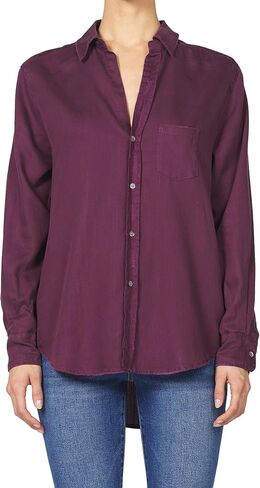 DEAR JOHN Galina Novelty Buttton-Down Long Sleeve Women's Shirt in Kuwait