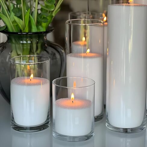NICEME Customized Powder Candle Making Kit, Sandalwood Jasmine Scented 26Oz / 750g Refillable Beaded Wax Sand All Natural DIY Pearled Candle with 50ML Essential Oil 30PCS Wicks 2PCS Centering Devices in Saudi Arabia