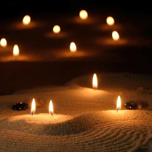 NICEME Customized Powder Candle Making Kit, Sandalwood Jasmine Scented 26Oz / 750g Refillable Beaded Wax Sand All Natural DIY Pearled Candle with 50ML Essential Oil 30PCS Wicks 2PCS Centering Devices in Kuwait