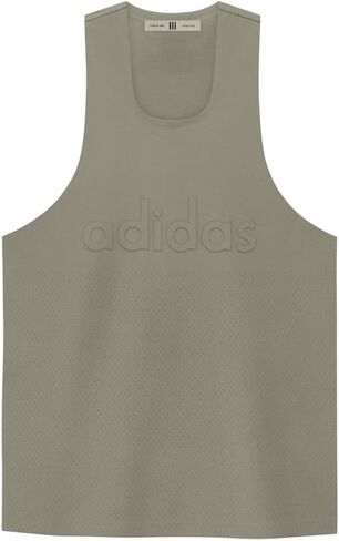 تيشيرت كاجوال برقبة دائرية للرجال من adidas Fear of God Athletics - رمادي in Kuwait