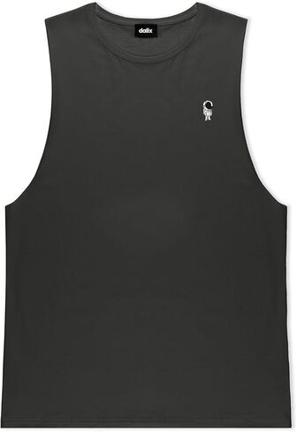 DALIX Astronaut Lightweight Cotton Tank Top Sleeveless Shirt Relaxed Fit Breathable Soft Casual Everyday Wear Mens in Kuwait