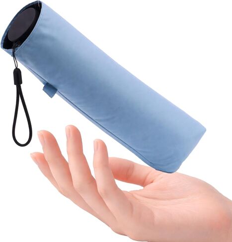 Compact Sun Umbrella for Easy Carry, Lightweight Travel Size, Sun & Rain Ready in Saudi Arabia