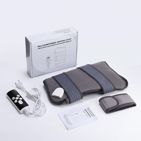 Hip Heating Pad for Hip Pain Relief, Heated Hip Brace for Sciatica Pain Relief, Back/Thigh/Leg/Buttock Electric Heating Therapy Pad for Men Women, 3 Heat and 13 Timing Settings in Saudi Arabia