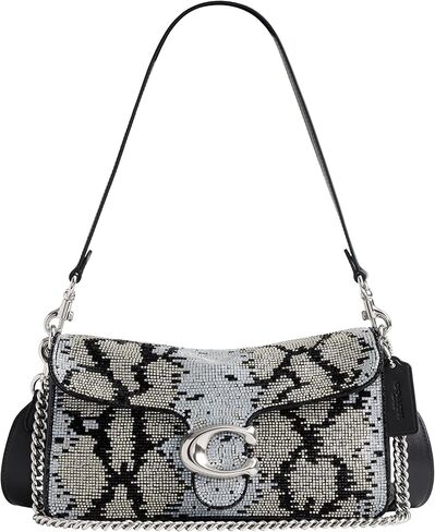 Coach Women's Beaded Snake Tabby Shoulder Bag in Saudi Arabia