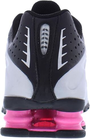 Nike Shox R4 Big Kids' Shoes (Black/Pinksicle/Metallic Silver) in Kuwait